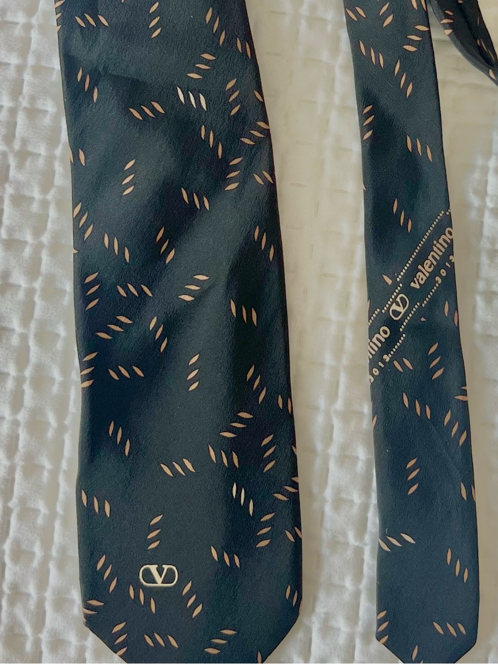 Valentino 100% Silk Tie Vintage